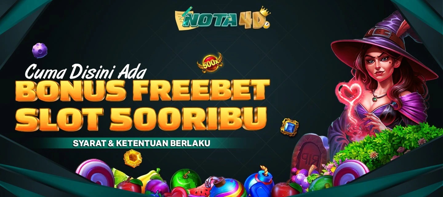 BONUS FREEBETSLOT 500RB